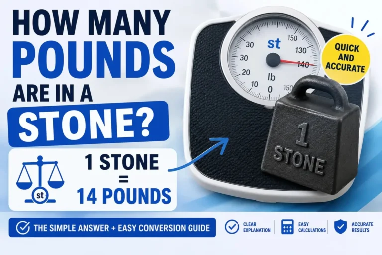 How Many Pounds Are in a Stone