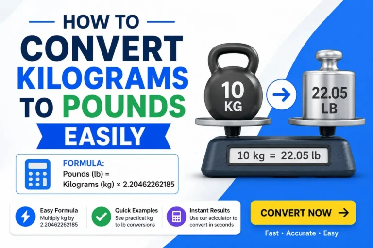 Kilograms to Pounds Conversion