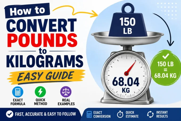 How to Convert Pounds to Kilograms