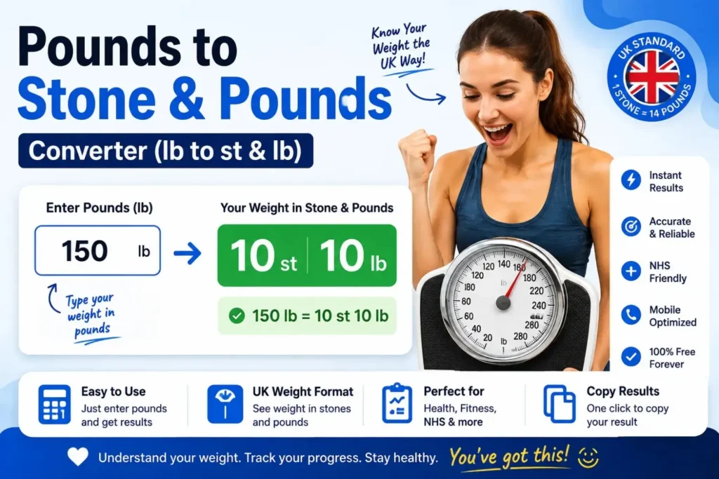 Pounds to Stone & Pounds